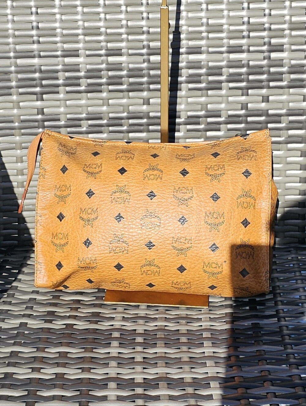 Vintage MCM Visetos Toiletry/Cosmetic Pouch with COA - Picture 2 of 16